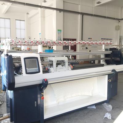 China Flat Sweater Wool Intarsia Jacquard Flat Knitting Machine for sale