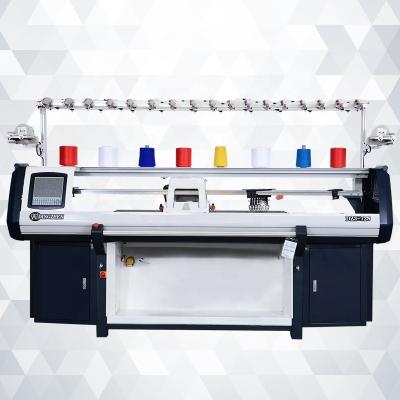 China Digital Control Automatic Cotton Flat Automated Knitting Machine For Sweater for sale