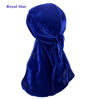 China New Fashion Soft Colors Bandanas Popular Designer Durags Hair Accessories And Cowls For Men for sale