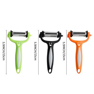 China Multifunctional sustainable practical household three-in-one rotary blade potato peeler for sale