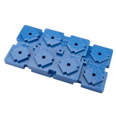 China Raise Friction A0407 Durable Leveling Block Cap Ground Aids To Prevent Jacks And Outriggers From Sinking In RV Leveling Pad Soft Ground UV Resistance for sale