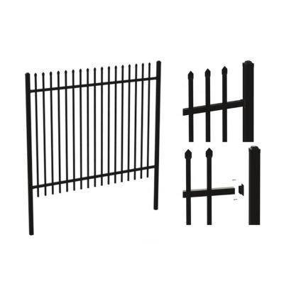 China High quality maintenance free! Cheap price! Construction and Real Estate Customized Steel Zinc Fence Panels Cheap Wrought Iron Fence Panels For Sale for sale