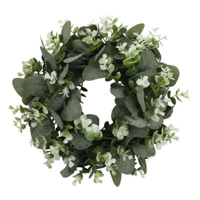 China Decoration Amazon Hot Sale AGD78 Eucalyptus Eucalyptus Leaves Artificial Garland For Home Office Hotel Decoration for sale