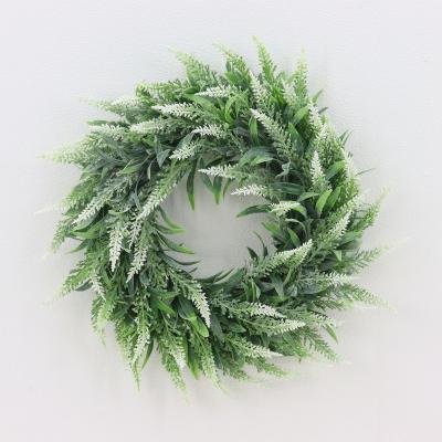 China Wholesale simulation artificial plastic flower green plant decoration plastic garland flower for party home decoration for sale