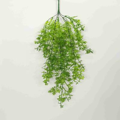 China S163 Decoration Spray High Quality Color Plastic Eucalyptus Artificial Grass Vine For Home Decor for sale