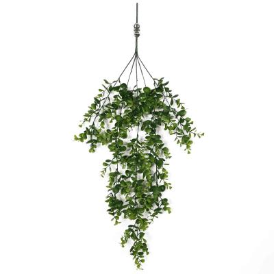 China S342 Decoration Green Plant Hanging Artificial Eucalyptus Eucalyptus Grass Vine For Home Decor for sale