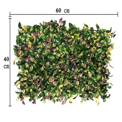 China Decoration Panel Artificial Green Backdrop Decorative Grass Wall For Decoration for sale