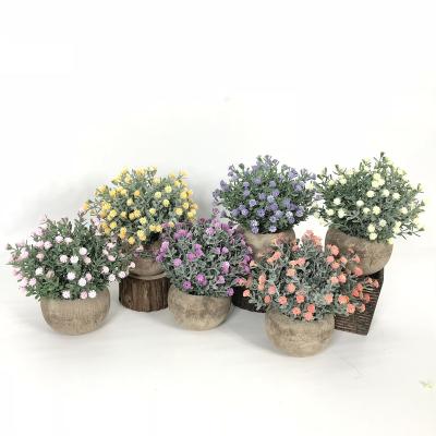 China Retro Style CLASSIC Gypsophila Artificial Paniculata Decoration Plant Pots for sale