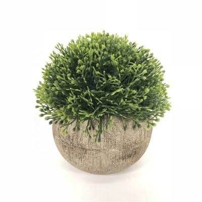 China Hot Popular Minimalist AHE250 Mini Artificial Potted Plants Small Succulents Artificial Plants For Desktop Decoration for sale