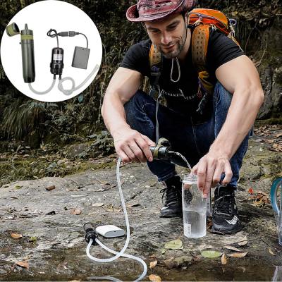 China Camping/Hiking/Outdoor Travel/Trailer/Survival/Military Portable Water Filter for Trekking Caravan Travel for sale