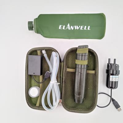 China Camping/Hiking/Outdoor/Travel/Survival/Military Travel Trailer Double Fold Outdoor Water Purifier for sale