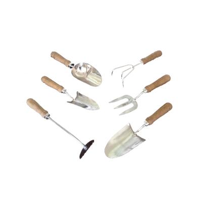 China Ash Wood Stainless Garden Hand Trowel/Fork/Transplanter, FSC ahs wood handle for sale