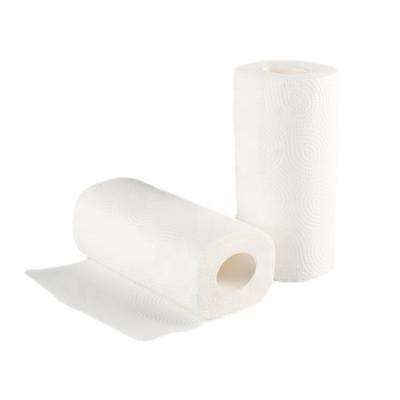 China Cheap Oil Absorption Household Kitchen Paper Absorb Oil And Water Paper Towels Roll Disposable Kitchen for sale