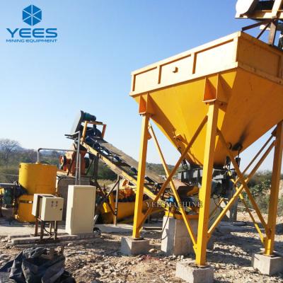 China Jiangxi Gold Mining Gold Dust Separation Mining Plant Machine for sale