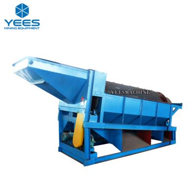 China High efficient ore trommel separator sand drum gravel trommel rotary stone screen for waste soild separation for sale