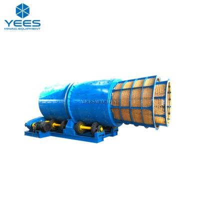 China Diamond Washing High Capacity Diamond Mining Equipment Alluvial Rotary Seal Trommel Scrubber For Clay Sludge for sale