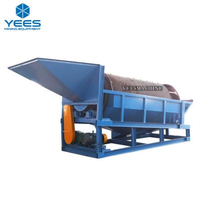 China Alluvial Ore Gold Mining Plant Machinery Gold Washing Trommel Processing Plant for sale