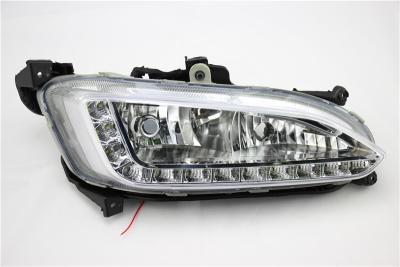 China Luzes de névoa retangulares do diodo emissor de luz do amarelo preto branco para Hyundai IX45 Santa Fé 2013 - 2015 à venda