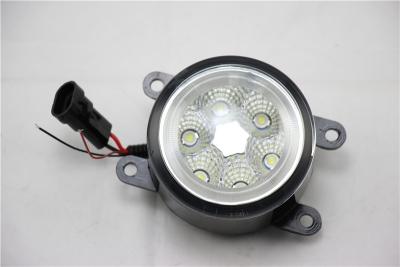 China CREE 36W 12V LED Fog Light replacement With Angel Eyes 2600LM High Lumen for sale