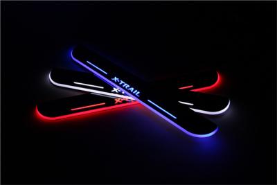 China Customized Nissan Scuff Plates illumination with Cree LED Chip red  blue  white for sale