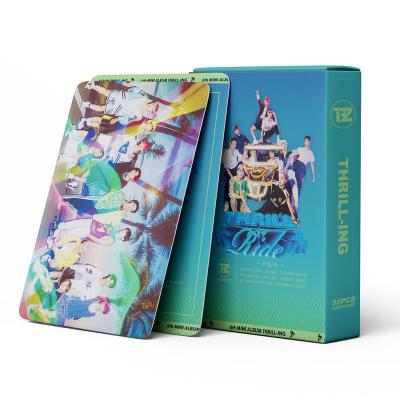 China Wholesale South Korean Kpop Idol Group Merch 54pcs/box The BOYZ Thrill Lomo Card Photo Card for sale