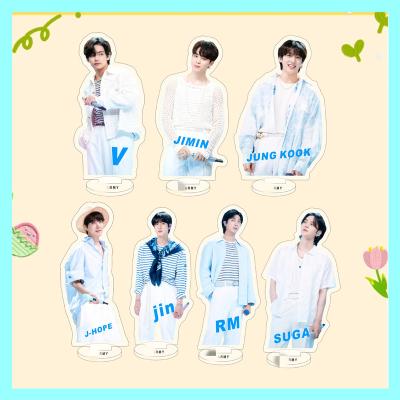 China China Wholesale Kpop Idol Merchandise Bangtan Boys Hold Up To Come Again Stage Clear Plastic Acrylic Standee for sale