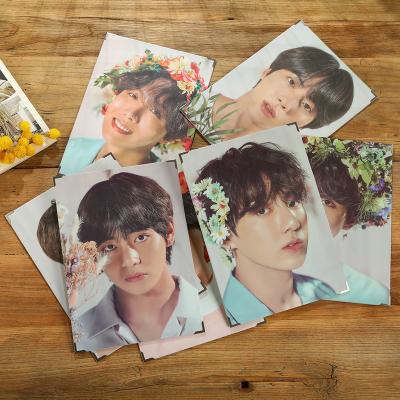 China Wholesale South Korean Merch BTS Group Love Yourself Kpop Idol Photo Frame Premium Photo for sale