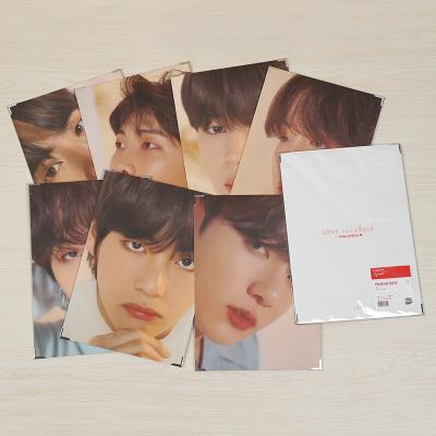 China Wholesale South Korean Merch BTS Group Love Yourself Talk Yourself Kpop Idol Photo Frame Premium Photo for sale