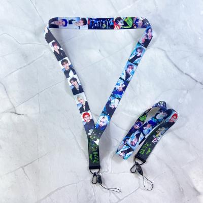 China Fan Collection Wholesale KPOP Idol Group Merch Stray Kids Phone MANIAC Lanyard Neck Strap for sale