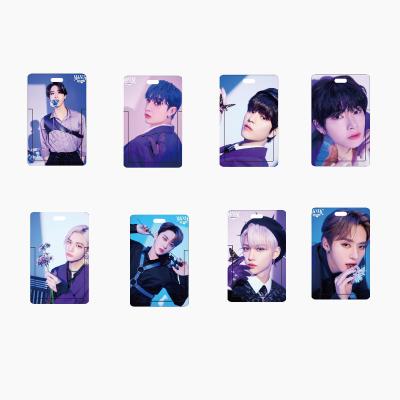 China Normcore/Minimalist Accept Customized MANIAC Hardcover Poster Cover Card Holder Advertising In Kpop Idol Group Merch Stray Kids Transit for sale