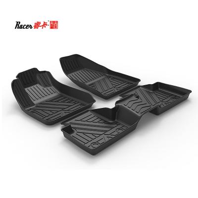 China Car 3D Strip Waist Slip Mat Anti-Slip Mats Special Waterproof/Anti Odorless Auto Floor Mats Use For Chevrolet Equinox 2017-2021 for sale