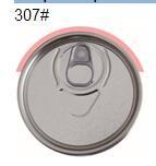 China 307# 83.5mm  tinplate partial open lid for oil for sale