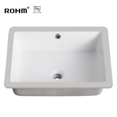 Κίνα CUS1801 eco-friendly under mount sinks wash hand basin bathroom sink ceramic sink washer basin bathroom προς πώληση