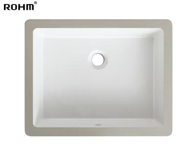 Κίνα Eco-Friendly 1U201 Bathroom Sinks Wash Basin Bathroom New Design Under Counter Sink Ceramic Wash Basin προς πώληση