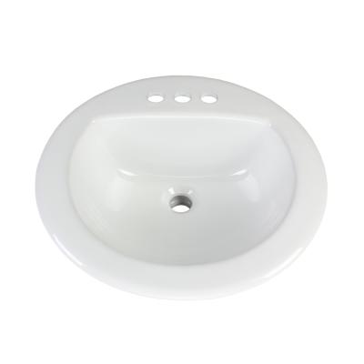 China Eco - Friendly 520mm Length Oval Shape UPC Above Counter Basin In Good Sales zu verkaufen