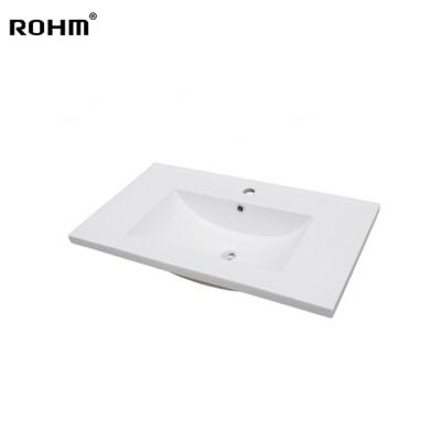 China H203B-60 Modern Design Eco - Friendly Stocked Popular Ceramic Wash Basin Ware Sanitary Sink for sale