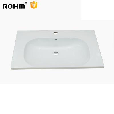 중국 H212-90 Ceramic Basin Cabinet Basins Bathroom Sink Cabinet Bathroom Cabinet Wash Basin Eco-friendly 판매용