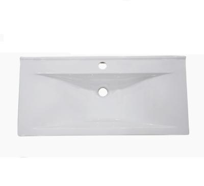 China Eco-friendly H311-1-75 Porcelain Sink Bathroom Vanity Cabinet Sink Bathroom for sale