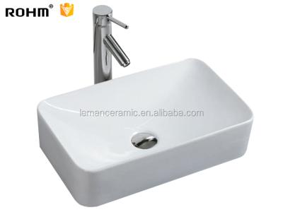 Chine LM-337 Bathroom Basin Counter Basin Eco-friendly Modern Bathroom Sink Ceramic Toilet Sink Bathroom Sink à vendre