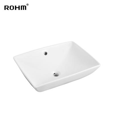 Chine LM-A150 Art Basin High Quality Sanitary Ware Bathroom Eco-friendly Stocked White Ceramic Sink à vendre