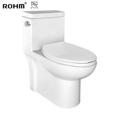 China OVS-2181 Double-flush Toilets and Sinks Bathroom Toilet Bowl WC Fashionable Modern Toilet Seat Cover en venta