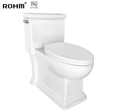 Cina OVS-2183 Chinese Double-flush WC Golden Toilet and Sink Bathroom Toilets Extended Sanitary Ware Bathroom in vendita