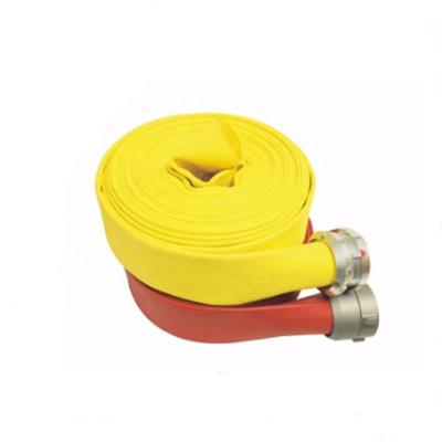 China Fire Fighting Rescue Rescue CANVAS PIPE PU/PVC/RUBBER LINED WORKING PRESSURE FIRE FIGHTING PIPE 1.5INCH/2INCH/2.5INCH for sale