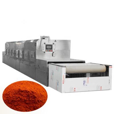 China food & Beverage Factory Chili Powder Microwave Sterilization Machine for Spice and Food Drying and Sterilization for sale