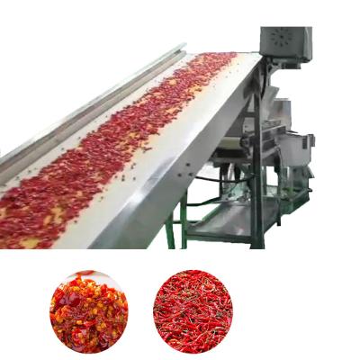 China Fruit Vegetable Processing Machine Chilli Pepper Sauce Processing Machine Commercial Industrial Food Cut Fruit Vegetable Cutting Machine for sale