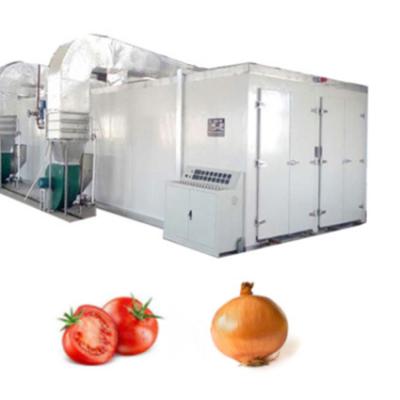 China 100-500kg/batch Electric Onion Tomato Vegetable Dryer Machine Food Processing Machine with Heat Pump Tray Dryer for Vegetable Fruit Dehydration for sale