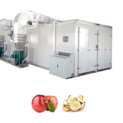 China Industrial Food Processing Slices Tray Apple Slices Dehydrator Oven 96 Trays Commercial Apple Dryer For Fruit Drying Machinery for sale