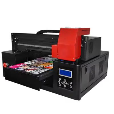 China A3 Tube Printer Digital Small LED Multifunctional XP600 Inkjet UV Flatbed Printing Machine for Cell Phone Market for sale