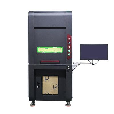 China 100W Laser Fiber Marking Machine , 7m/S Desktop Laser Marker for sale