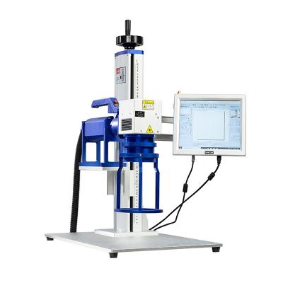 China 2D tragbare Laser-Graviermaschine, Faser-Laser-Graveur 12m/S 20W zu verkaufen